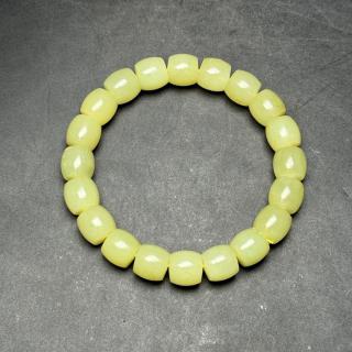 精美和田玉黄玉手链