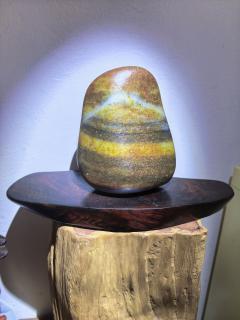 和田玉籽料原石青花籽