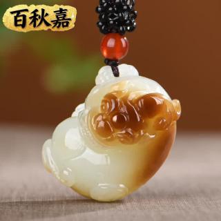 新疆和田玉貔貅玉吊坠男女士款 男女士款